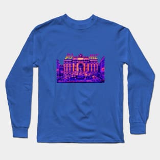 Trevi Fountain Rome Long Sleeve T-Shirt